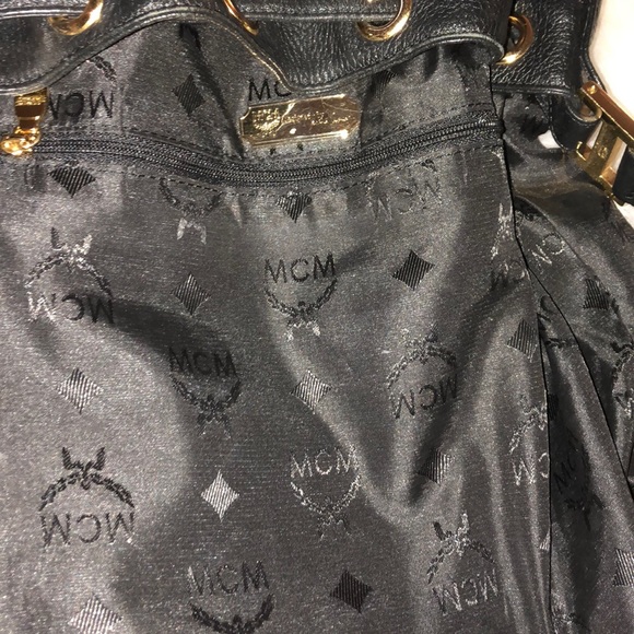Mcm bucket bag Leather - Picture 5 of 5